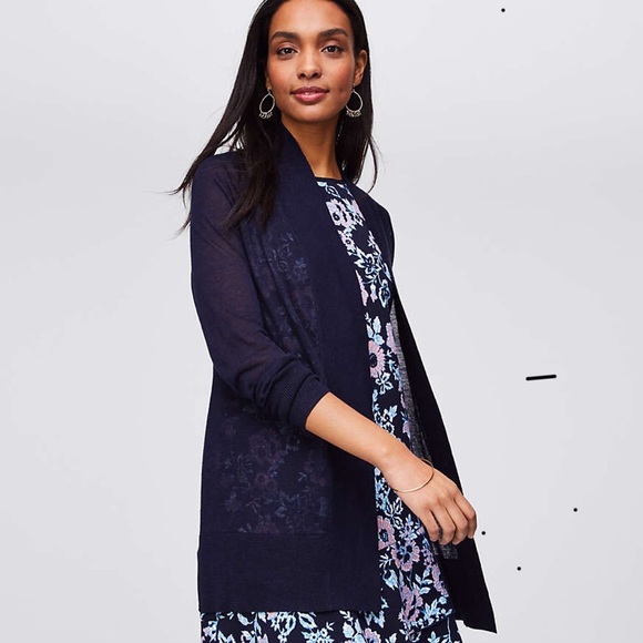 LOFT | Sweaters | Loft Sheer Open 